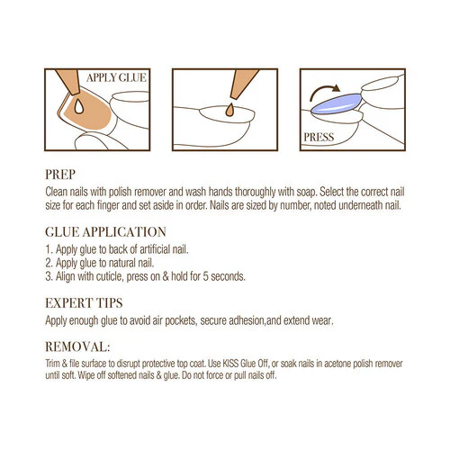 Gold Finger Special Effect Nails - Image 4