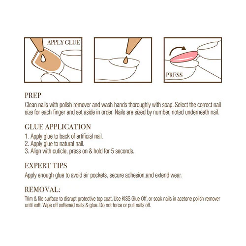 Gold Finger Special Effect Nails - Image 4