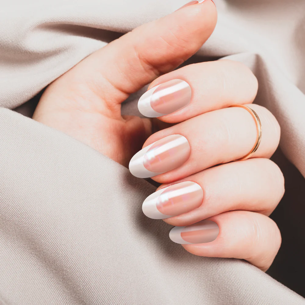 Gold Finger Special Effect Nails - Cream Glazed - Image 2