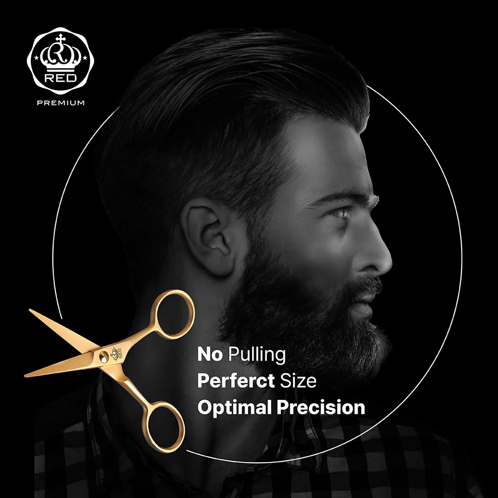 RED by KISS Stainless Steel Beard Shear - Image 4