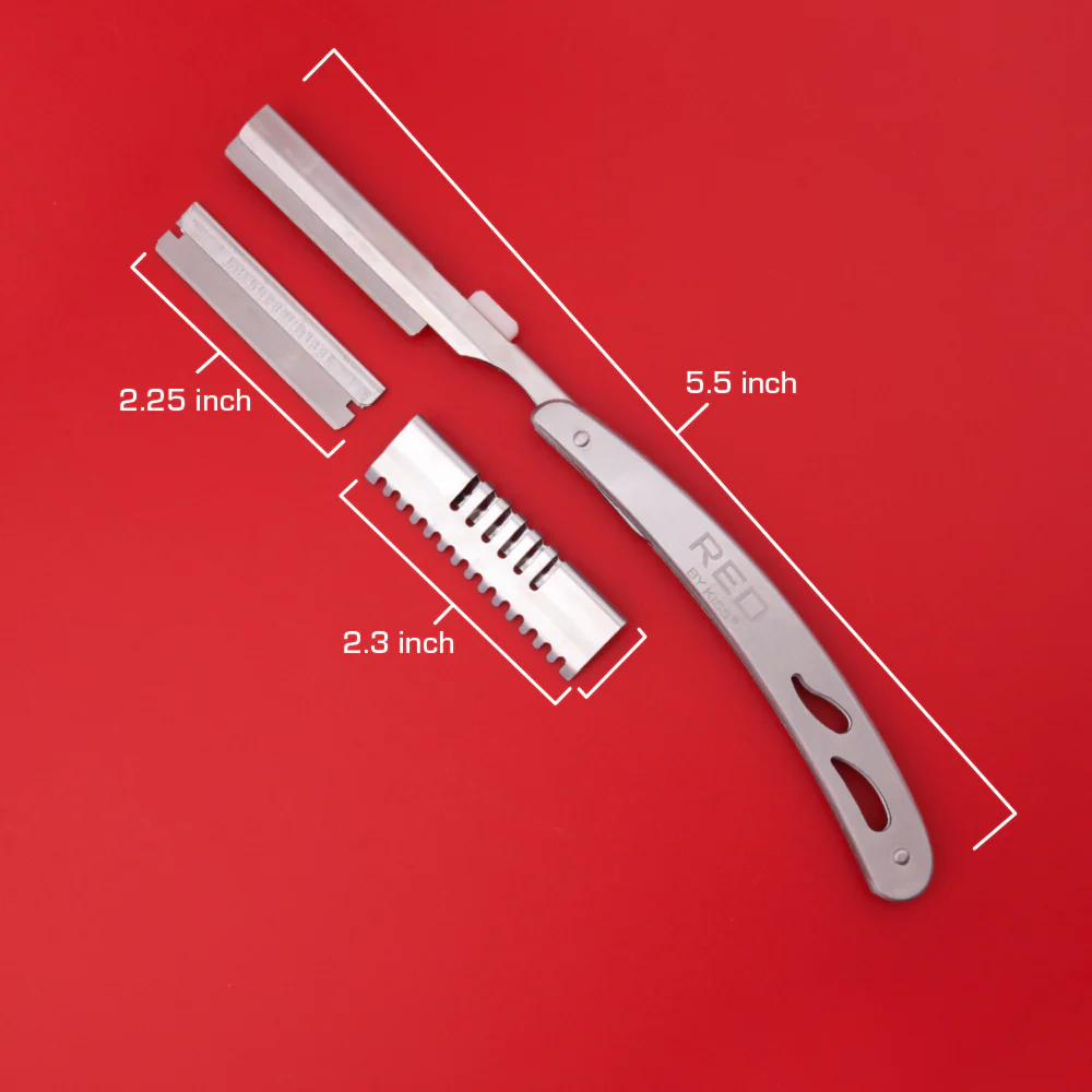 RED by KISS Stainless Steel Hair Shaper with 5pcs Blades - Image 3