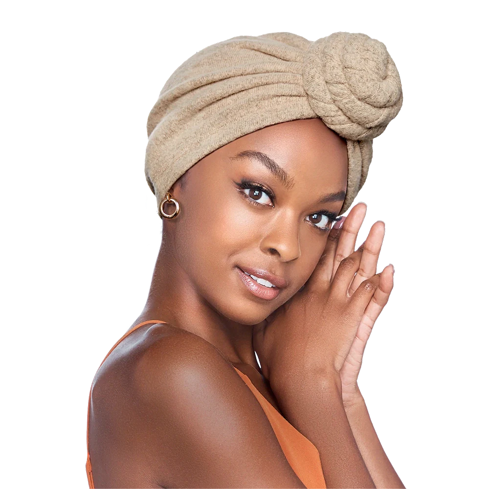 RED by KISS Stretchy Sweater Knit Hair Turban - Image 4
