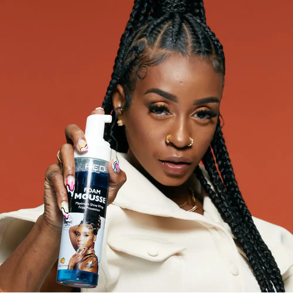 RED by KISS Styler Fixer Foam Mousse (8.7 US fl.oz.) - Image 2