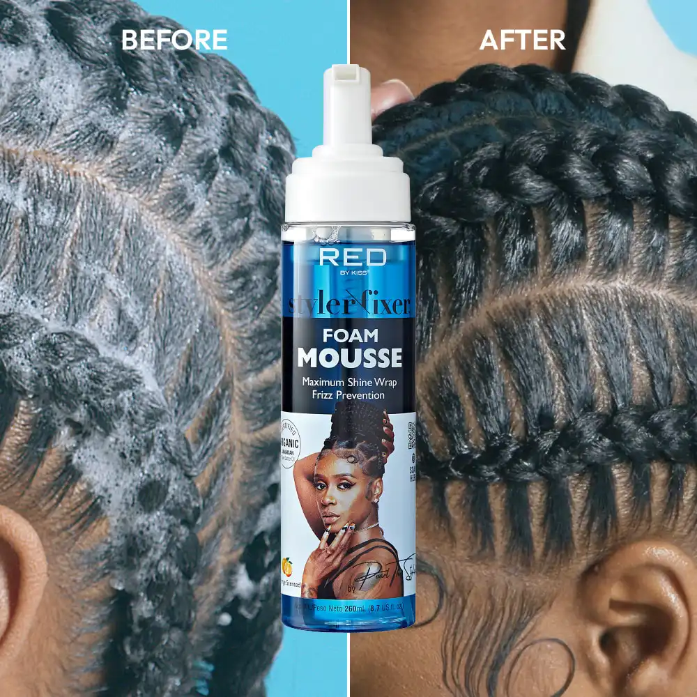 RED by KISS Styler Fixer Foam Mousse (8.7 US fl.oz.) - Image 5