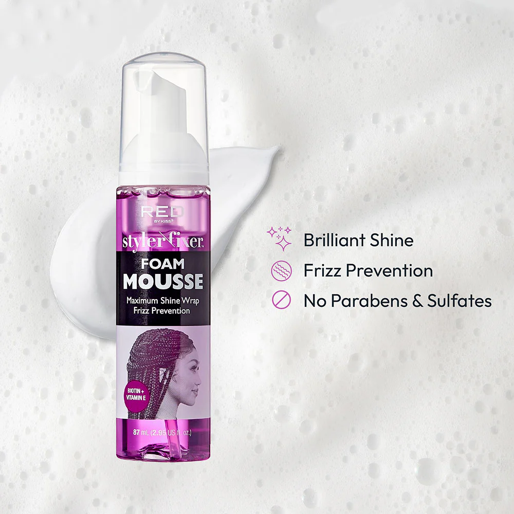 RED by KISS Styler Fixer Foam Mousse - Image 8