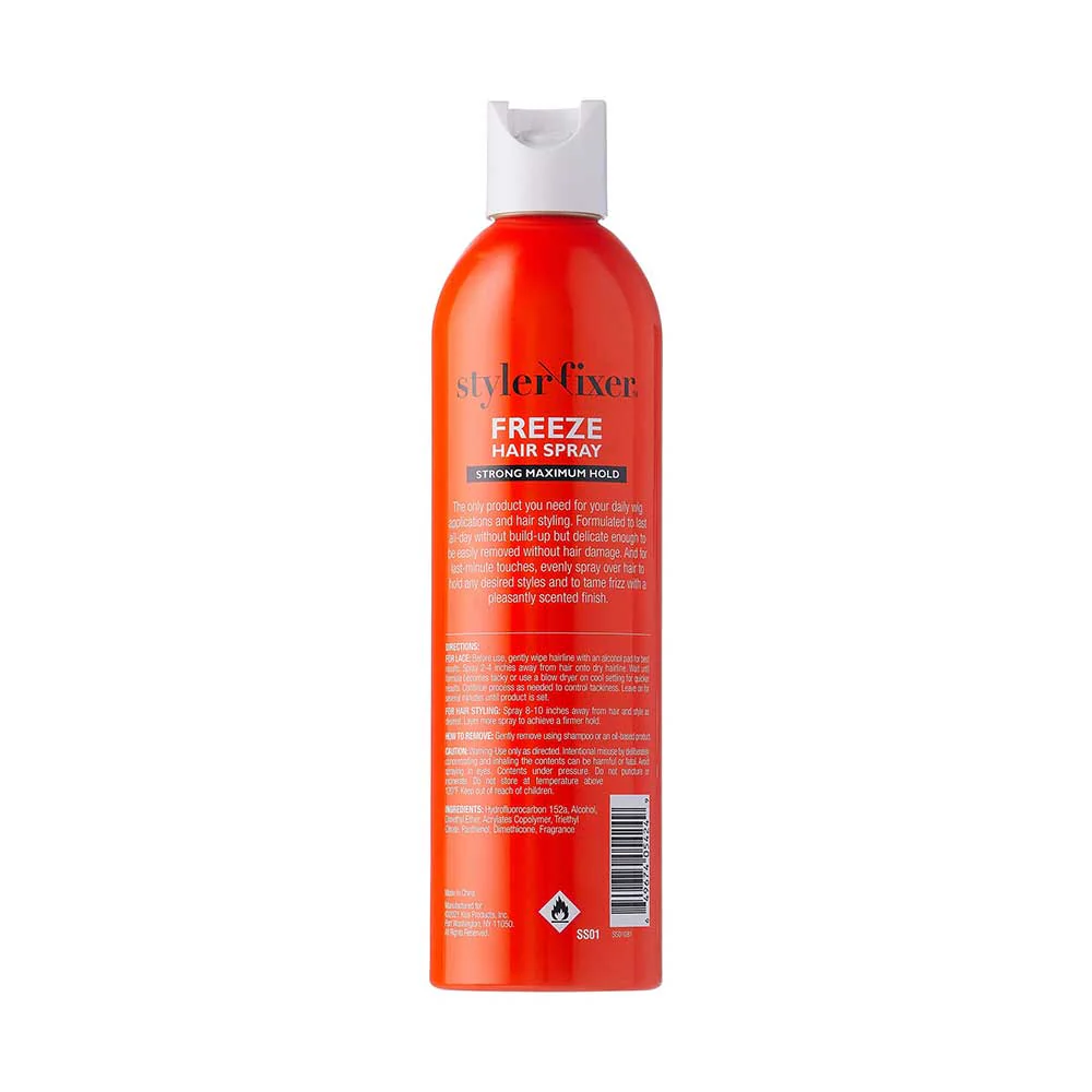 RED by KISS Styler Fixer Freeze Hair Spray - Image 3