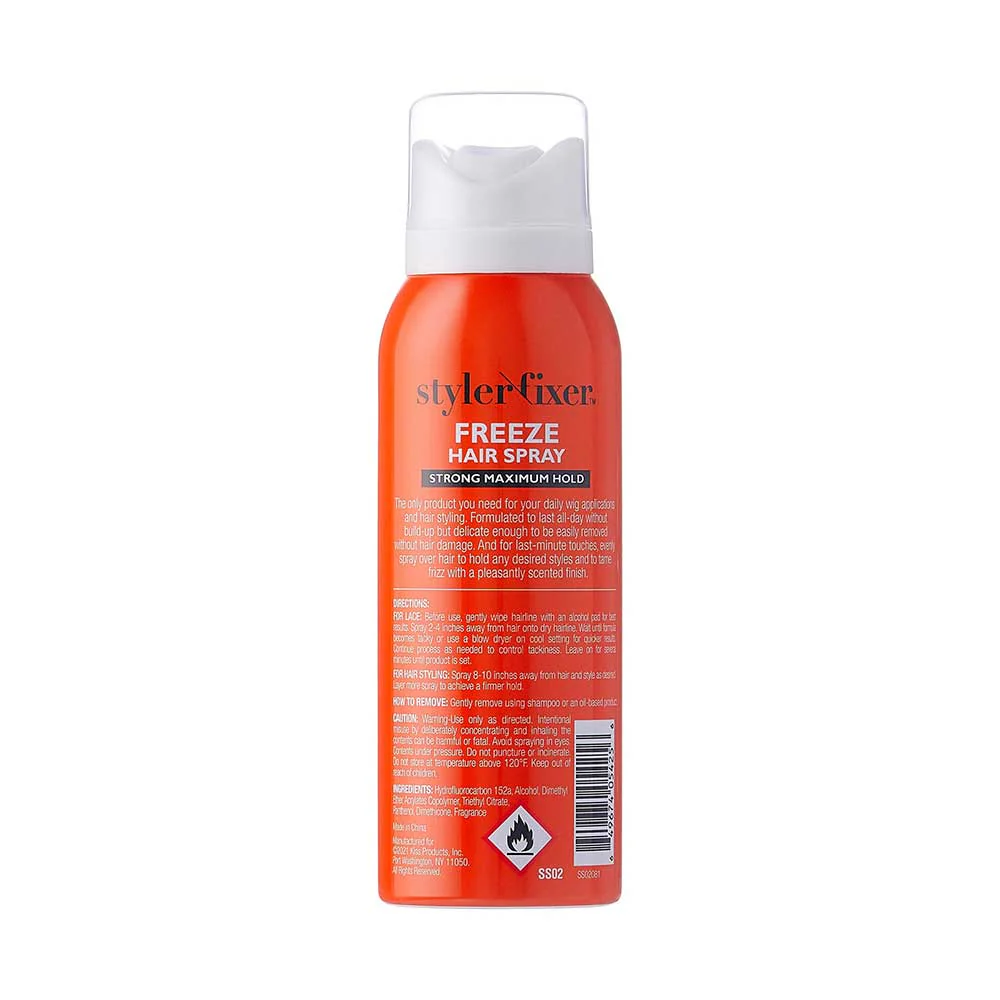 RED by KISS Styler Fixer Freeze Hair Spray - Image 4