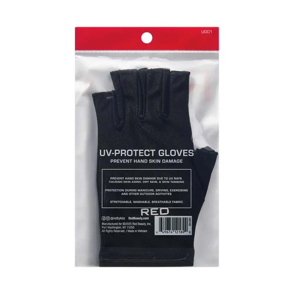 RED by KISS Sun Protection UV Gloves UPF 50+ Fingerless Gloves for Women & Men - Image 11