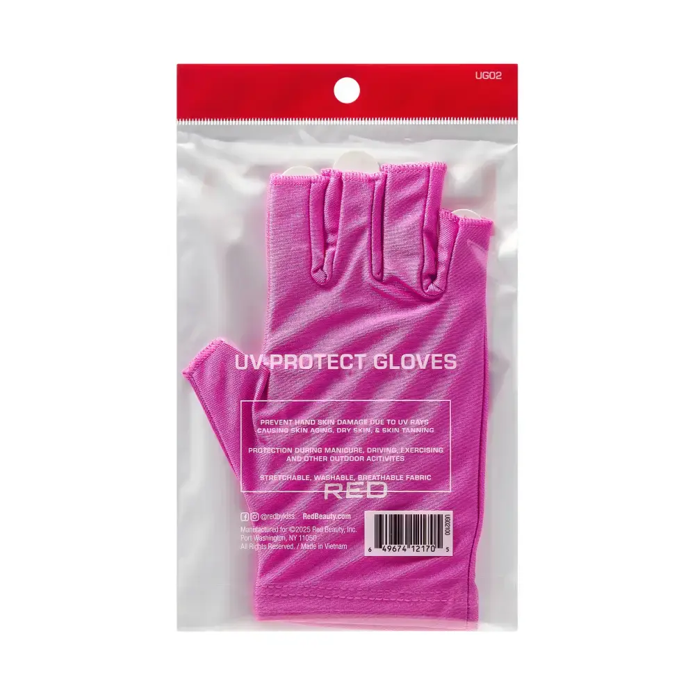 RED by KISS Sun Protection UV Gloves UPF 50+ Fingerless Gloves for Women & Men - Image 12