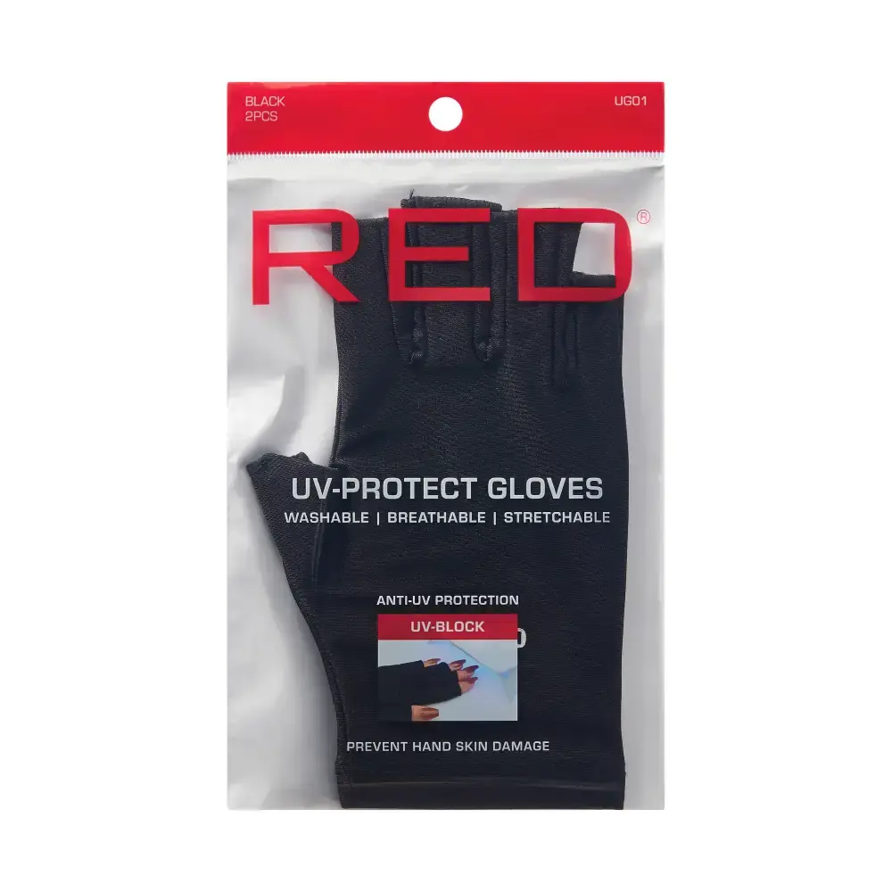 RED by KISS Sun Protection UV Gloves UPF 50+ Fingerless Gloves for Women & Men - Image 9