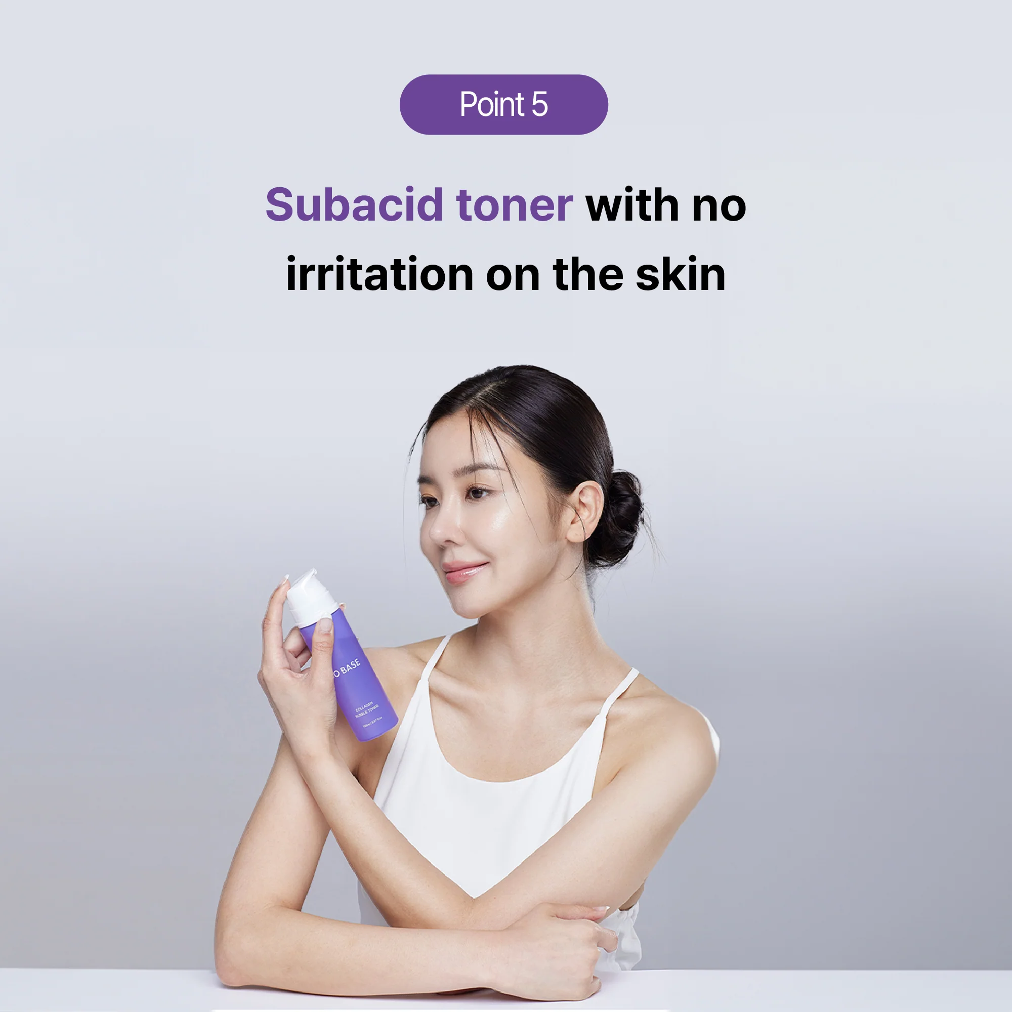 SOBASE Collagen Bubble Toner - Instant Glow & Anti-Aging with 7 Peptides - Image 16