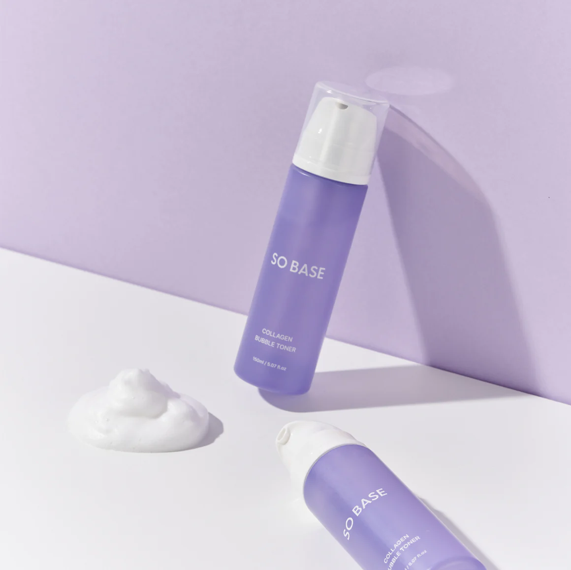 SOBASE Collagen Bubble Toner - Instant Glow & Anti-Aging with 7 Peptides - Image 28