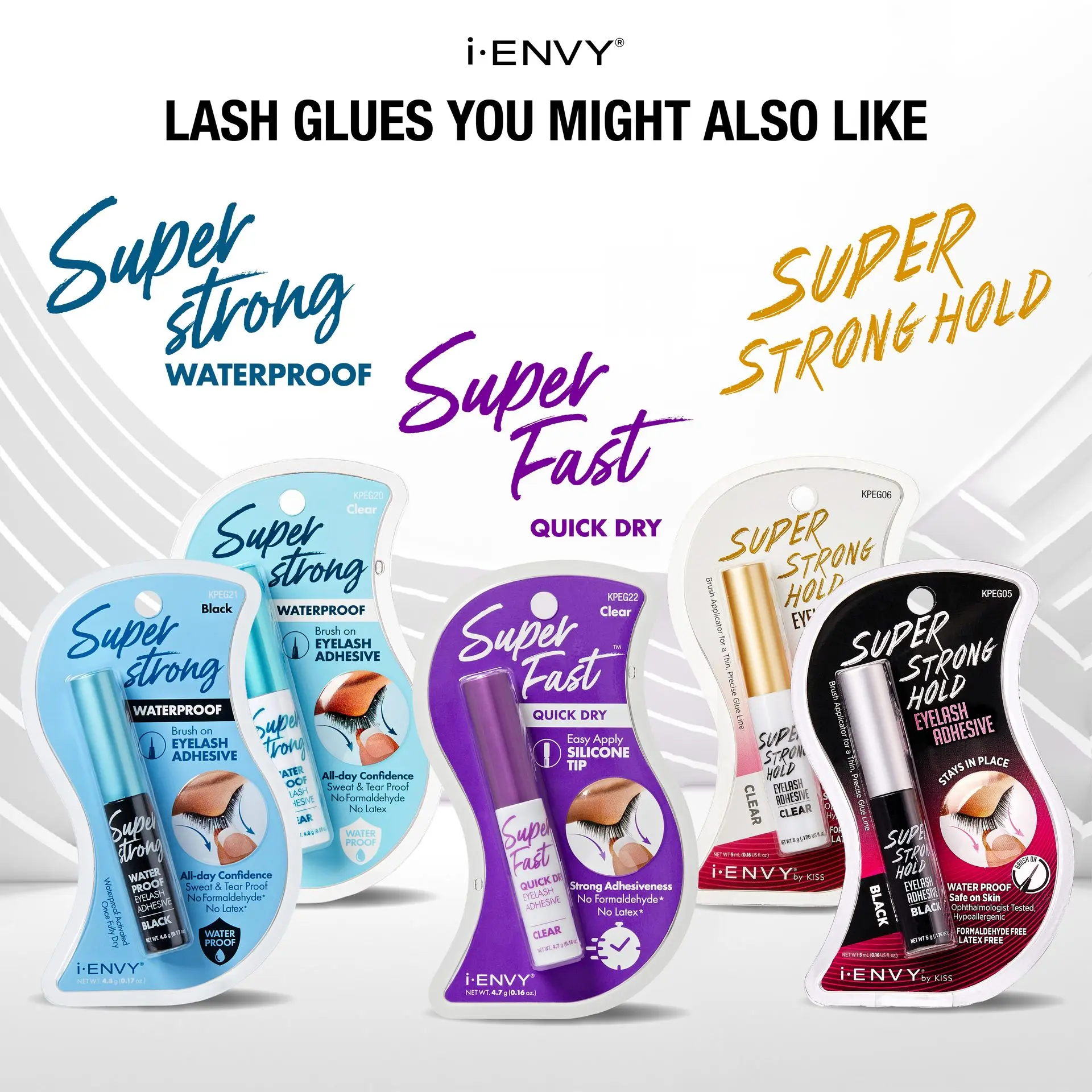 I-ENVY Super Fast Quick Dry Clear Lash Glue - Image 6