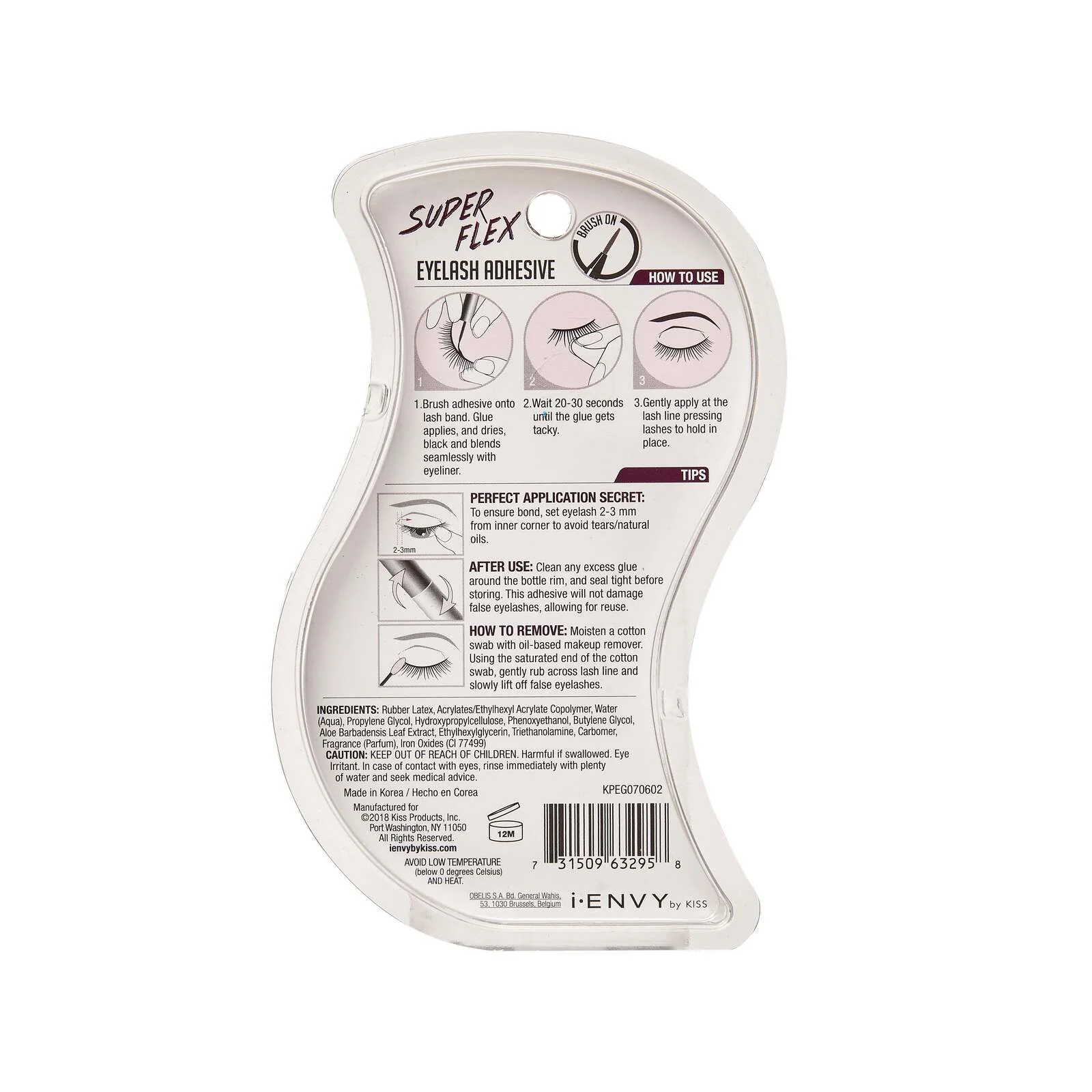 I-ENVY Super Flex Eyelash Adhesive Glue Black - Image 7