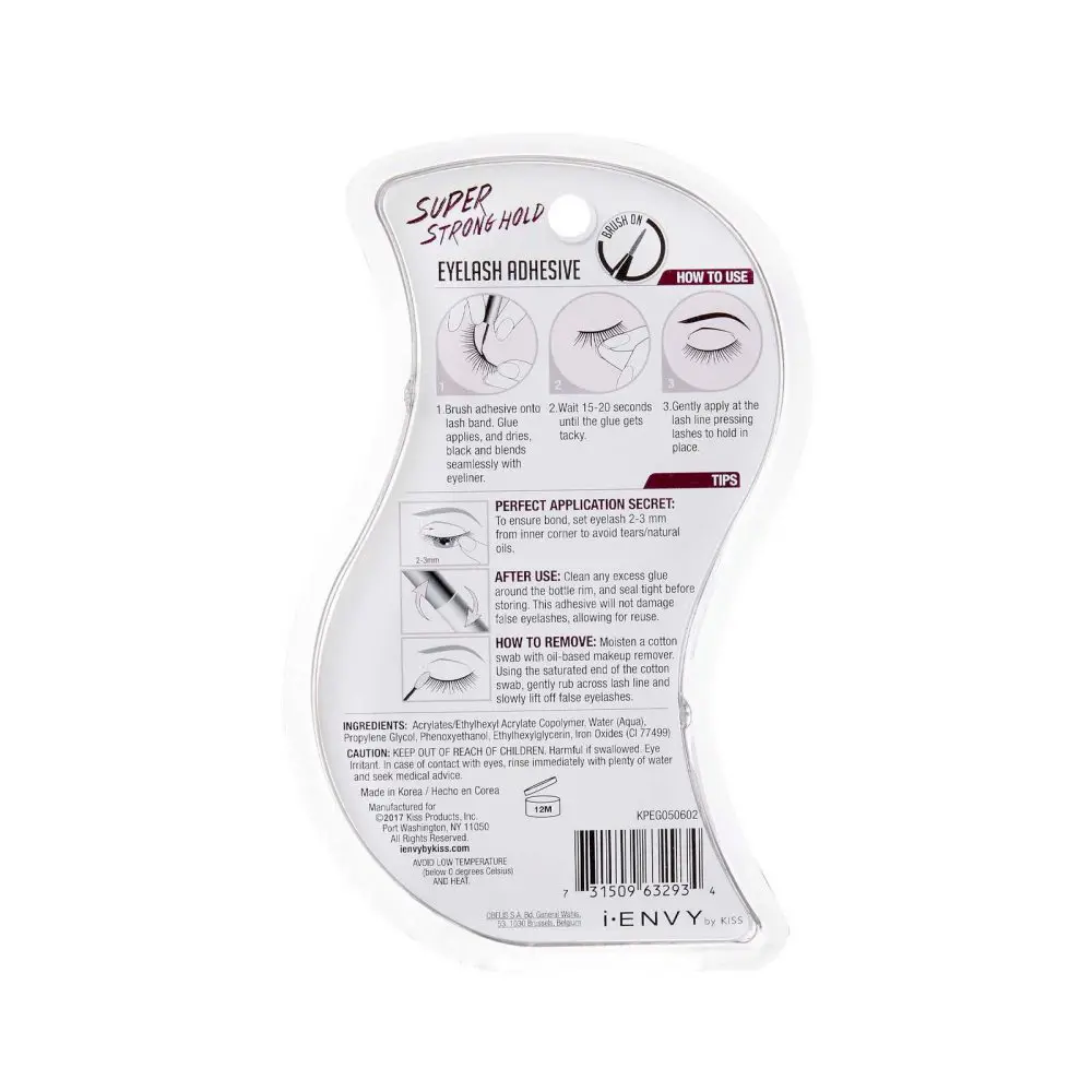 I-ENVY Super Strong Hold Black Waterproof Strip Lash Glue - Image 8
