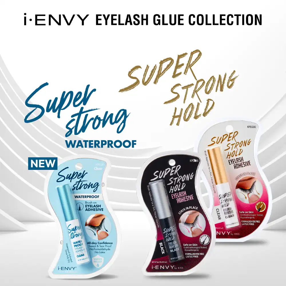 I-ENVY Super Strong Waterproof Clear Lash Glue - Image 5