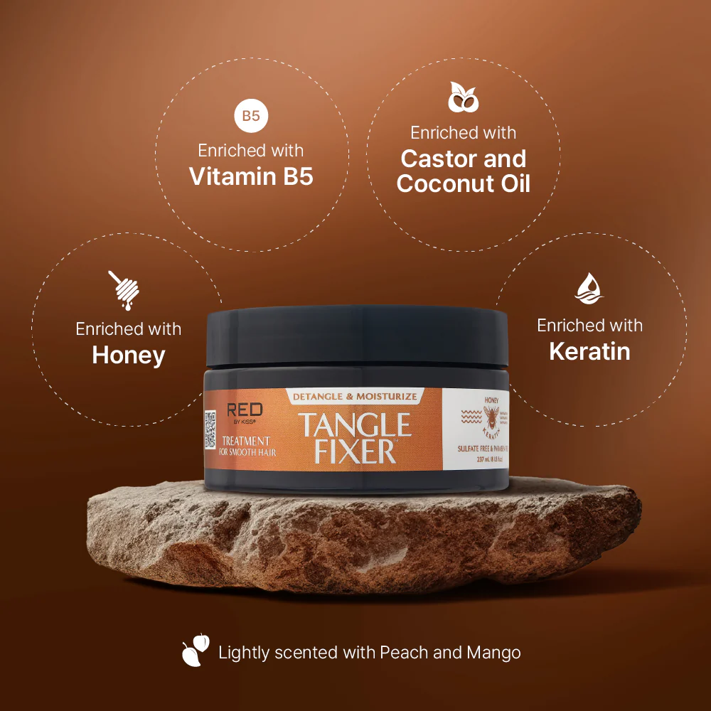 RED by KISS Tangle Fixer Curly Hair Treatment - Image 2