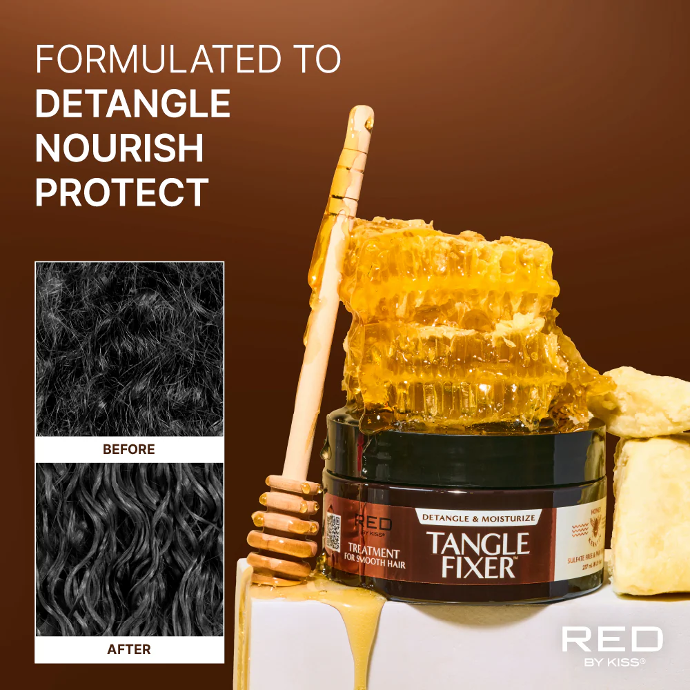RED by KISS Tangle Fixer Curly Hair Treatment - Image 3