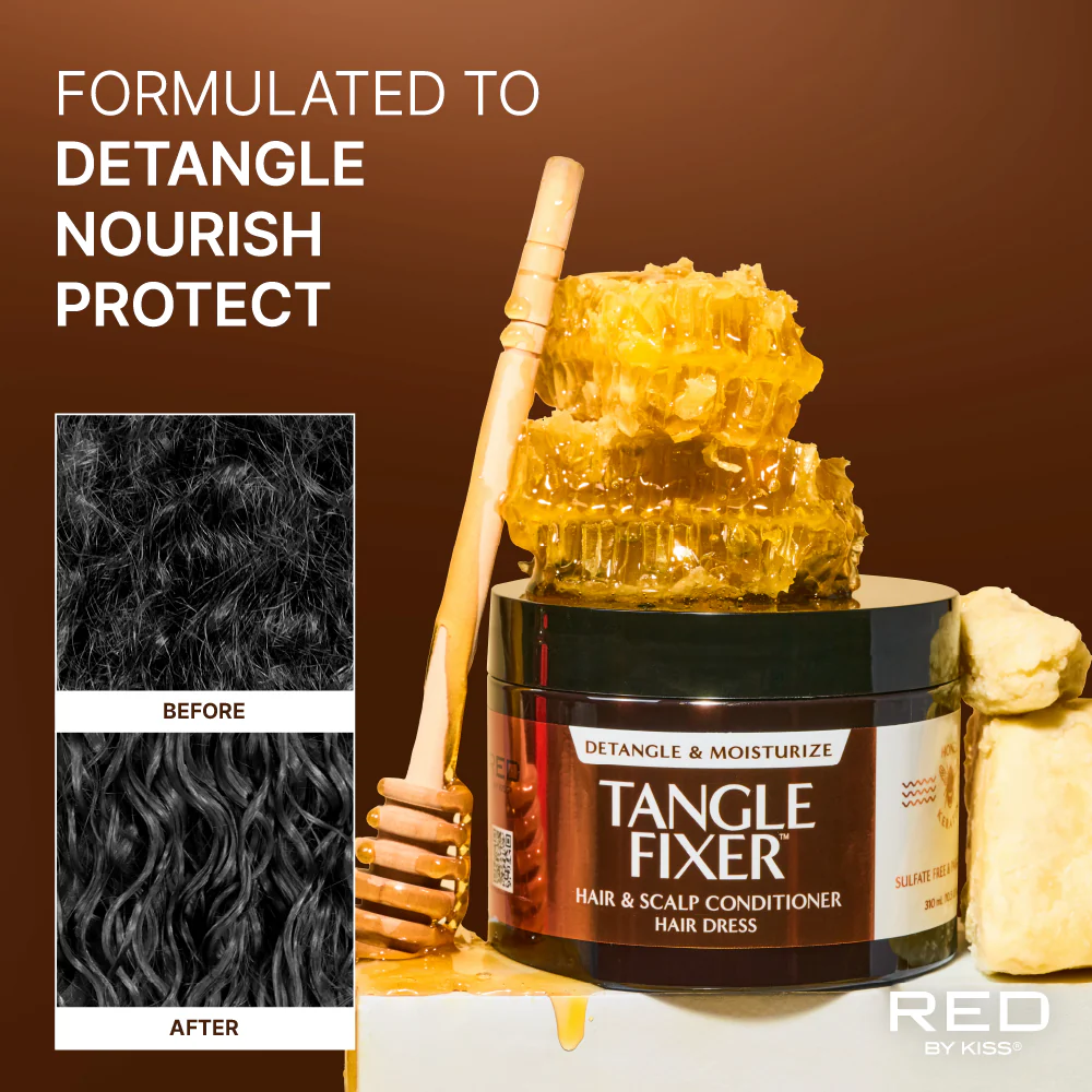 RED by KISS Tangle Fixer Hair & Scalp Conditioner - Image 4