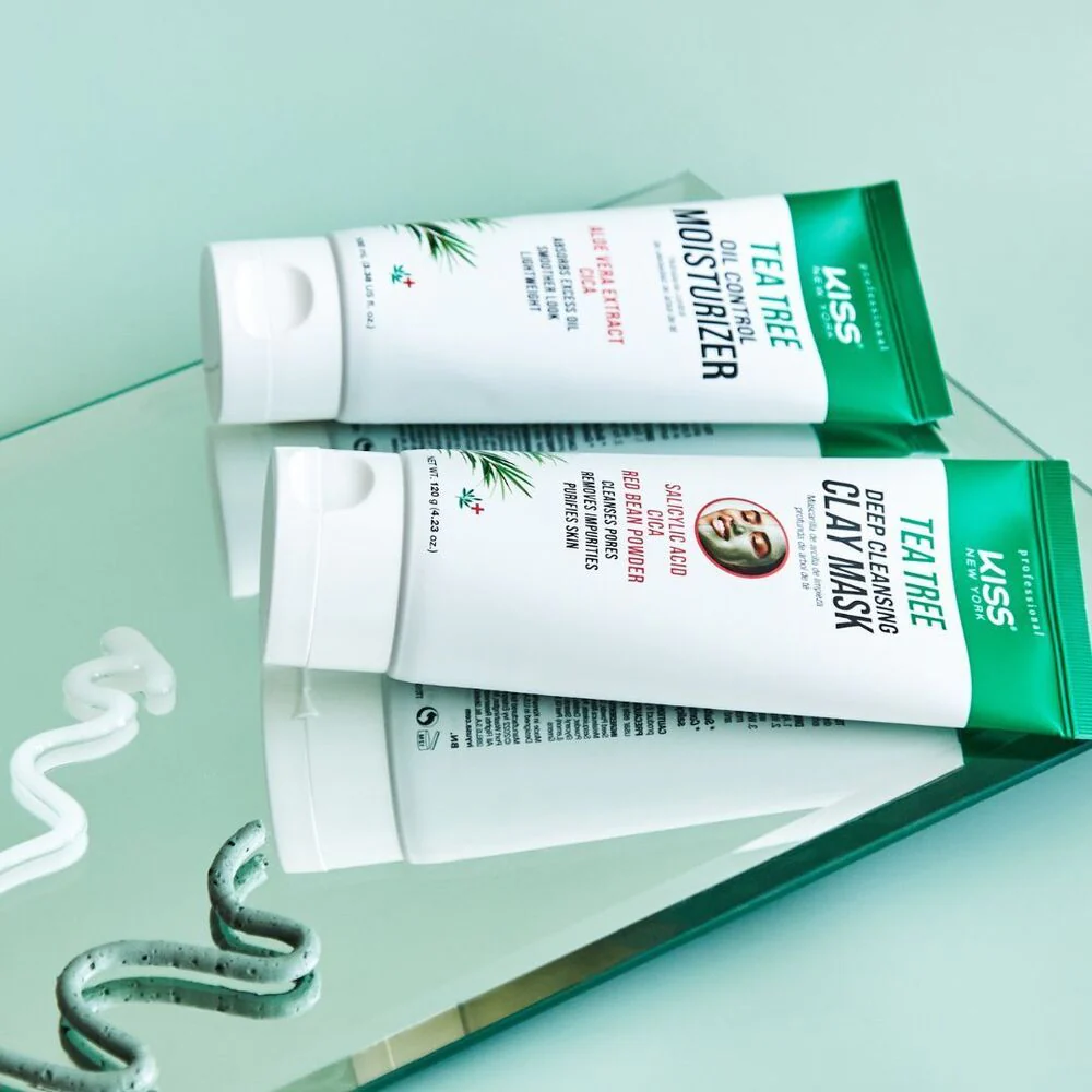 Kiss New York Tea Tree Deep Cleansing Clay Mask - Image 5