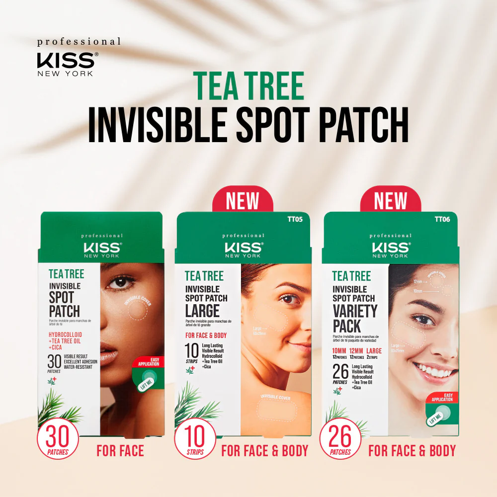 Kiss New York Tea Tree Invisible Spot Patch Large - Image 6