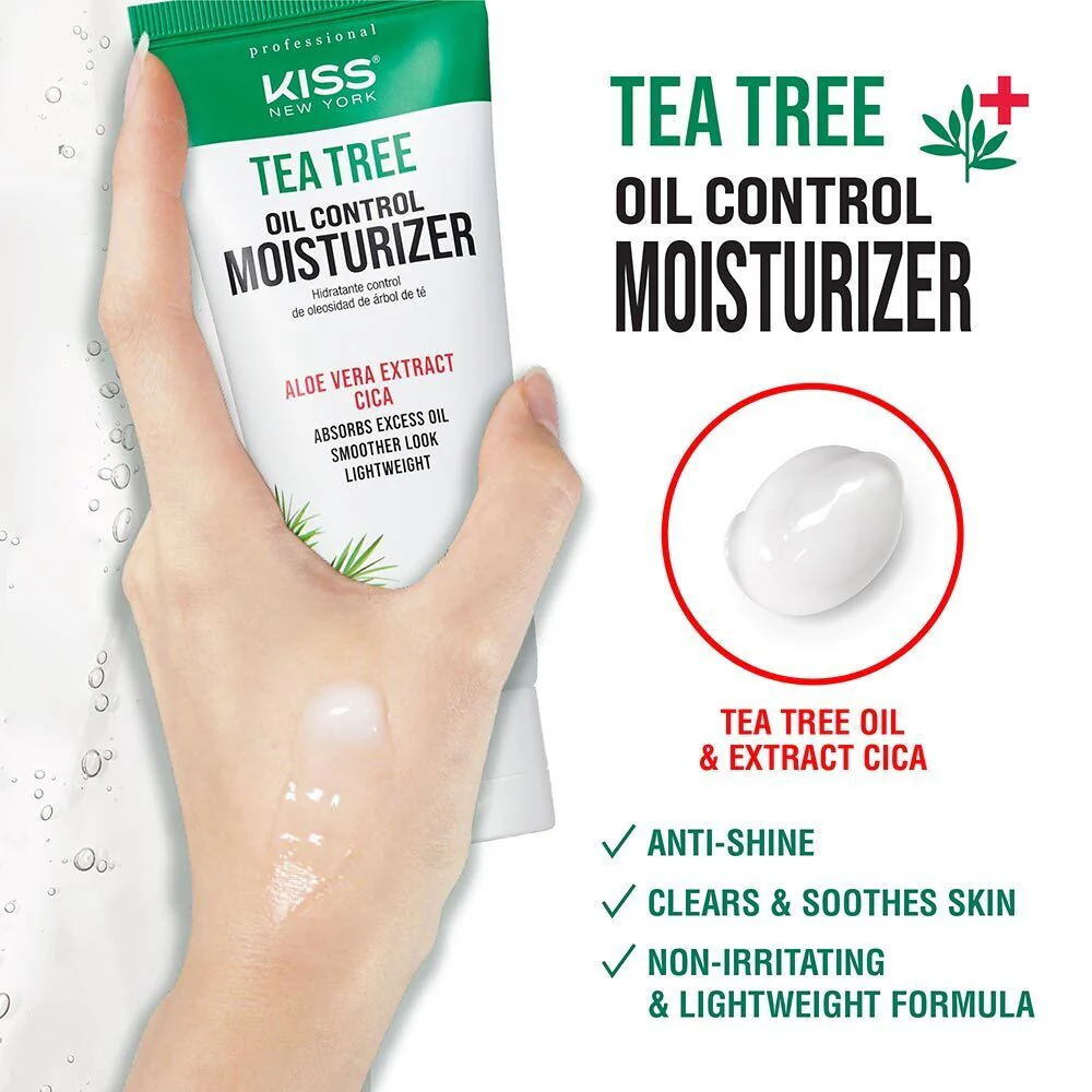 Kiss New York Tea Tree Oil Control Moisturizer - Image 2