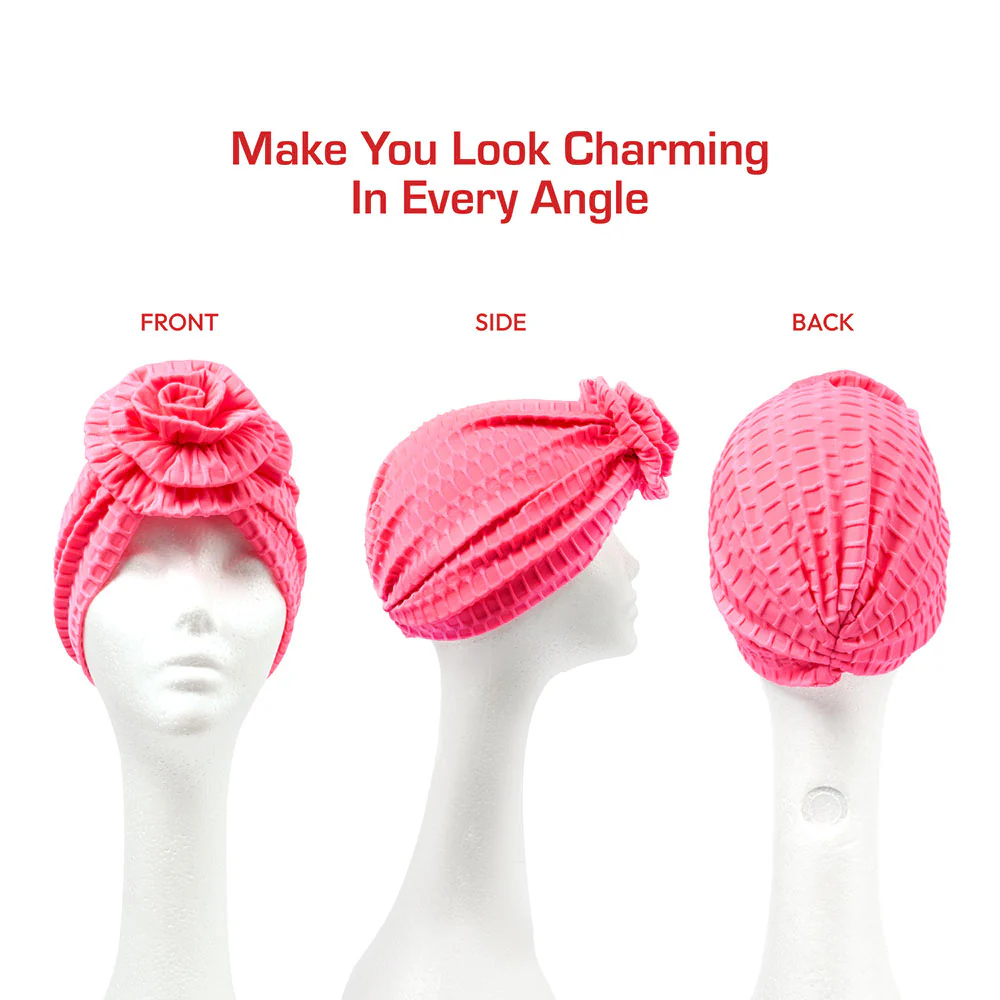 RED by KISS Textured Top Knot Turban - Image 22