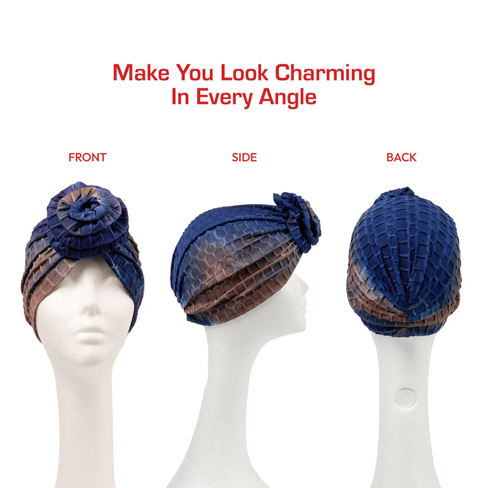 RED by KISS Textured Top Knot Turban - Image 23