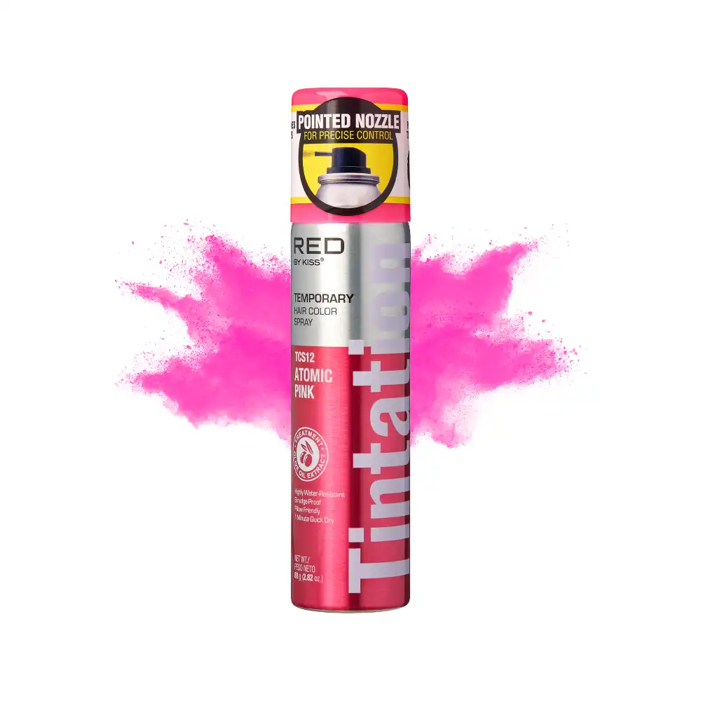 RED by KISS Tintation Color Spray - Atomic Pink - Image 3