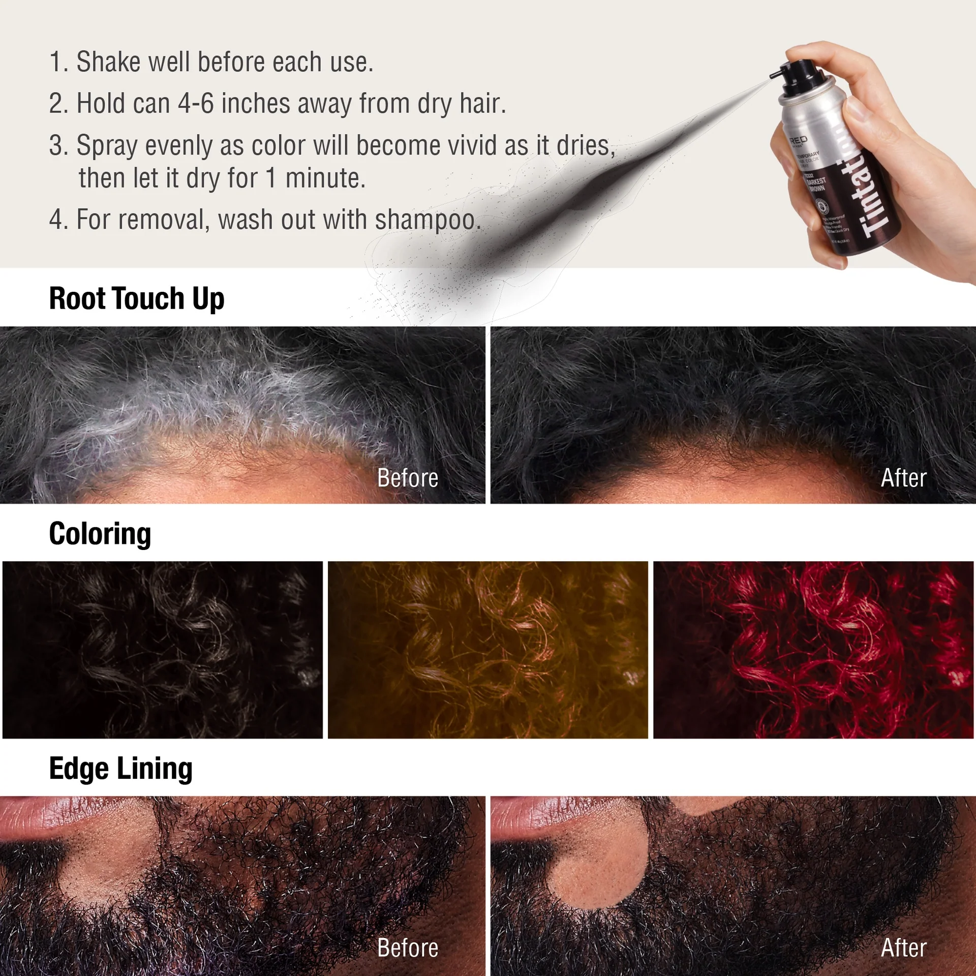 RED by KISS Tintation Color Spray Mini - Image 15