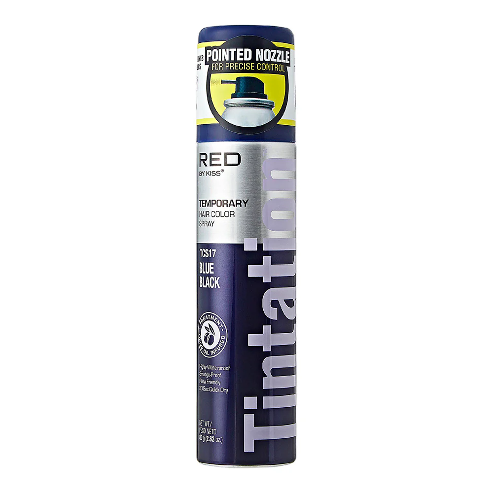RED by KISS Tintation Color Spray Vibrant Collection - Blue Black - Image 9