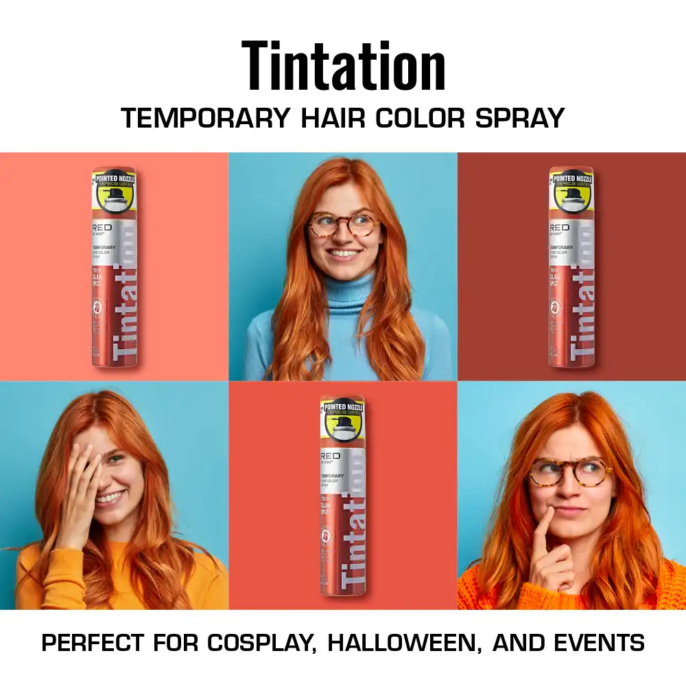 RED by KISS Tintation Color Spray Vibrant Collection - Cajun Spice - Image 3
