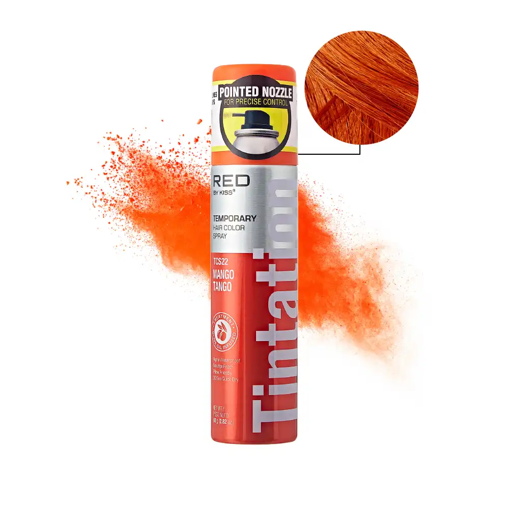 RED by KISS Tintation Color Spray Vibrant Collection - Mango Tango - Image 2