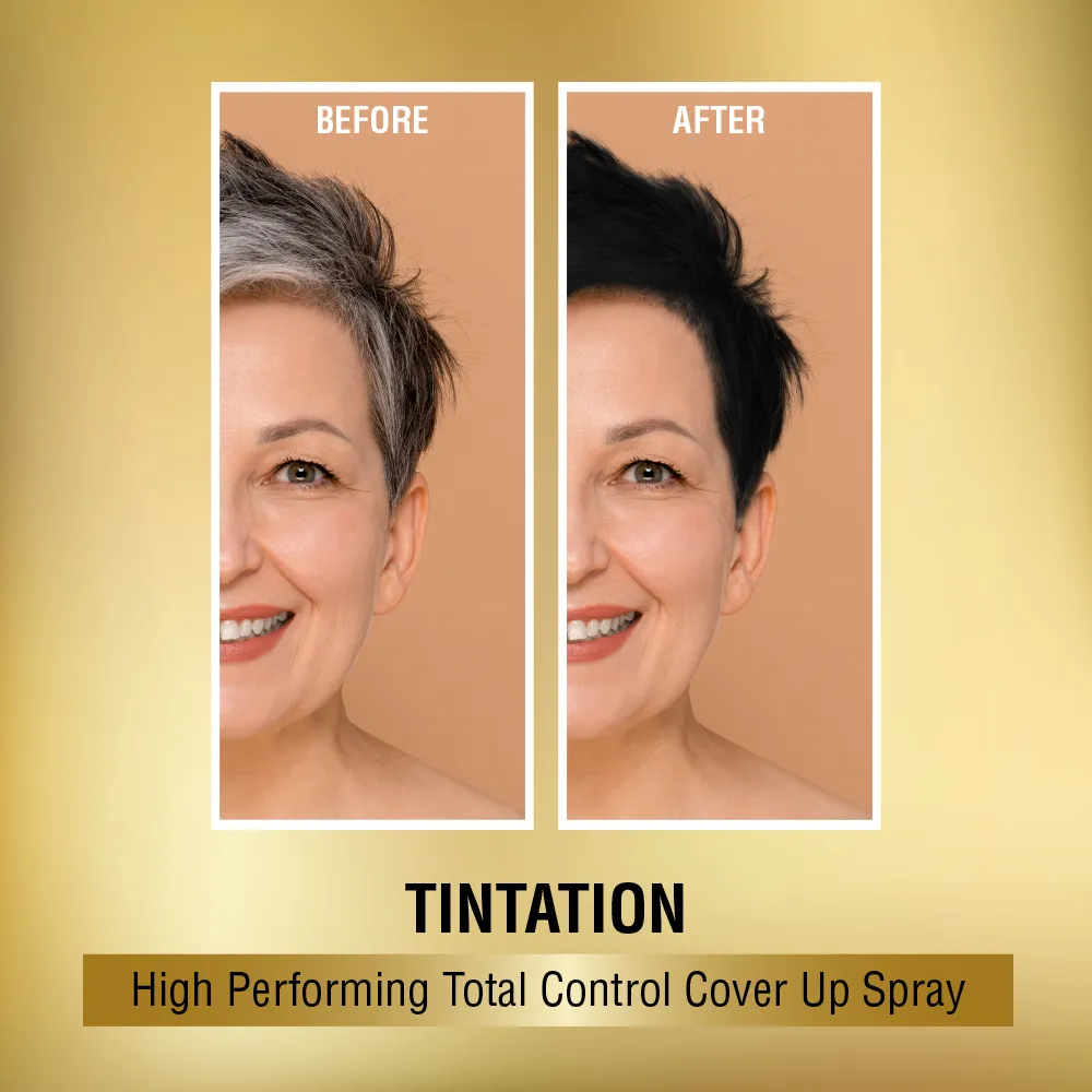 RED by KISS Tintation Color Spray Vibrant Collection - Off Black - Image 7