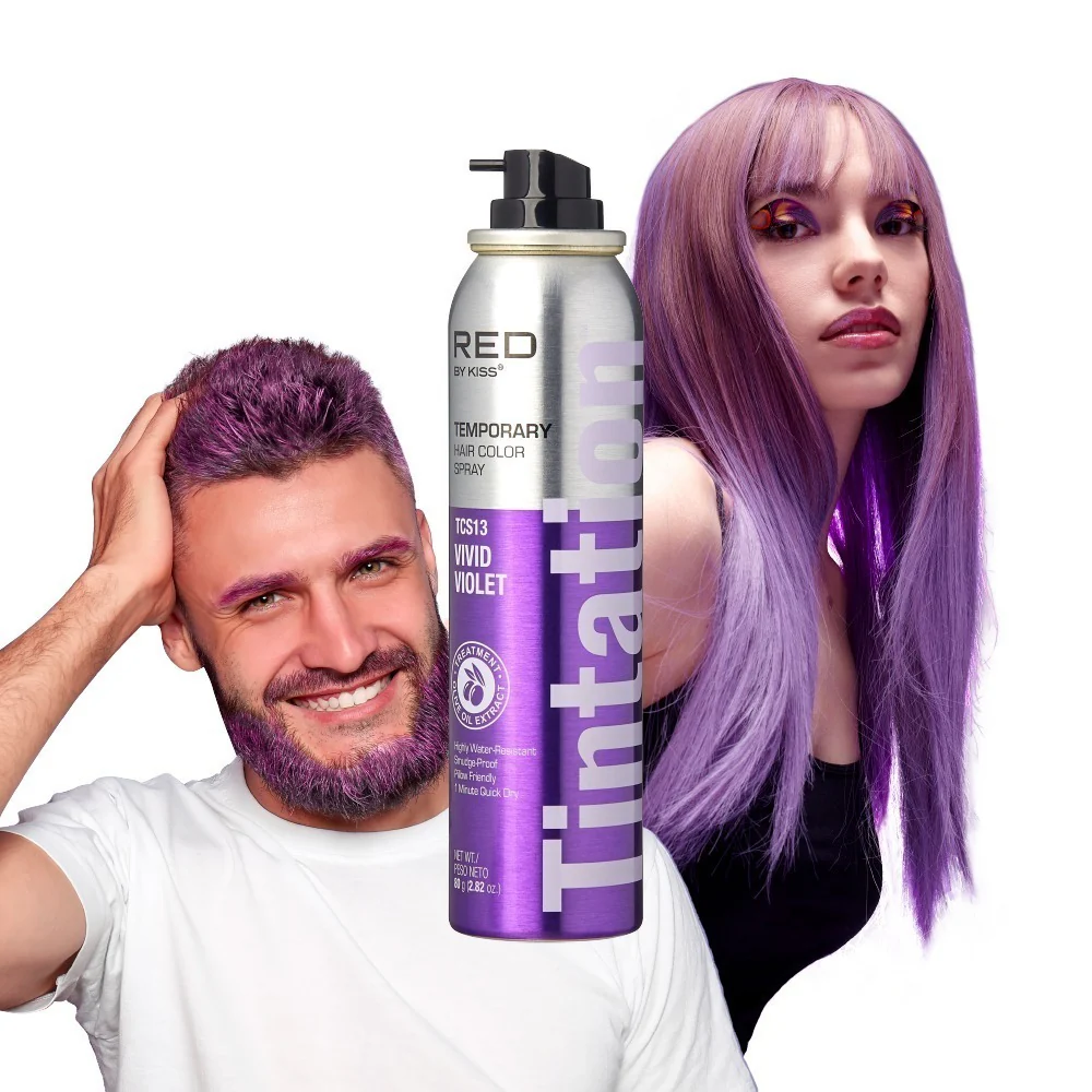 RED by KISS Tintation Color Spray - Vivid Violet - Image 2