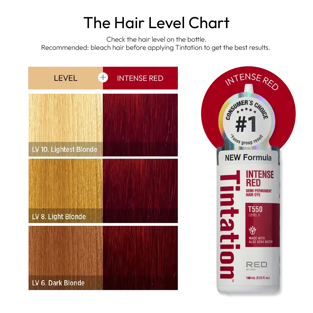 RED by KISS Tintation Semi-Permanent Hair Color - Image 101