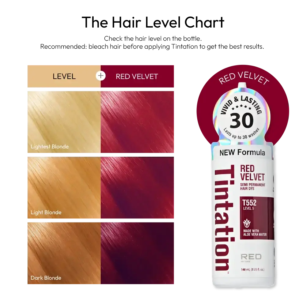 RED by KISS Tintation Semi-Permanent Hair Color - Image 107