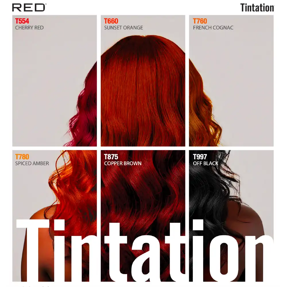 RED by KISS Tintation Semi-Permanent Hair Color – New & Improved Formula - Image 2
