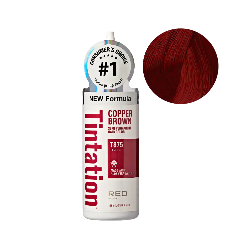 RED by KISS Tintation Semi-Permanent Hair Color – New & Improved Formula - Image 45