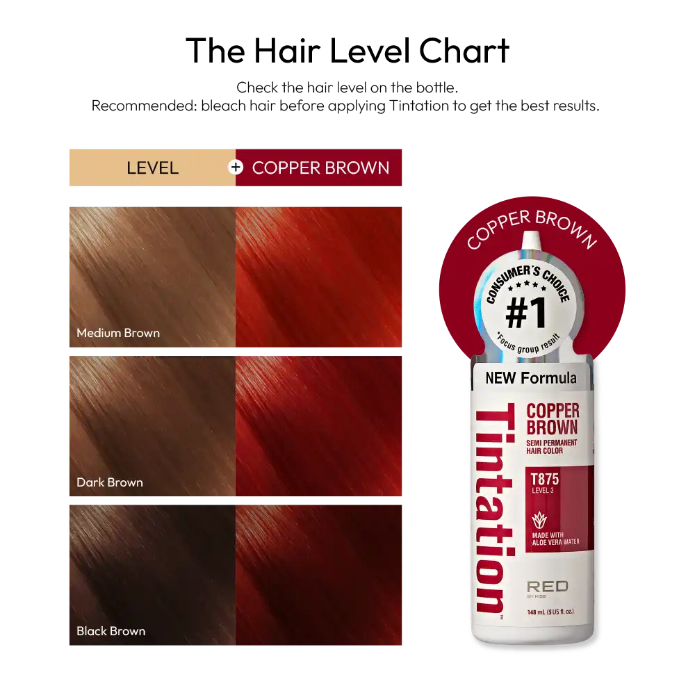 RED by KISS Tintation Semi-Permanent Hair Color – New & Improved Formula - Image 47
