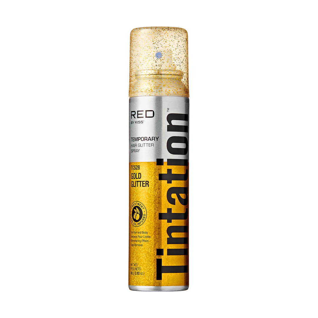 RED by KISS Tintation Sparkle Glitter Hair Spray – Shimmering Finish for Parties & Holidays - Image 8