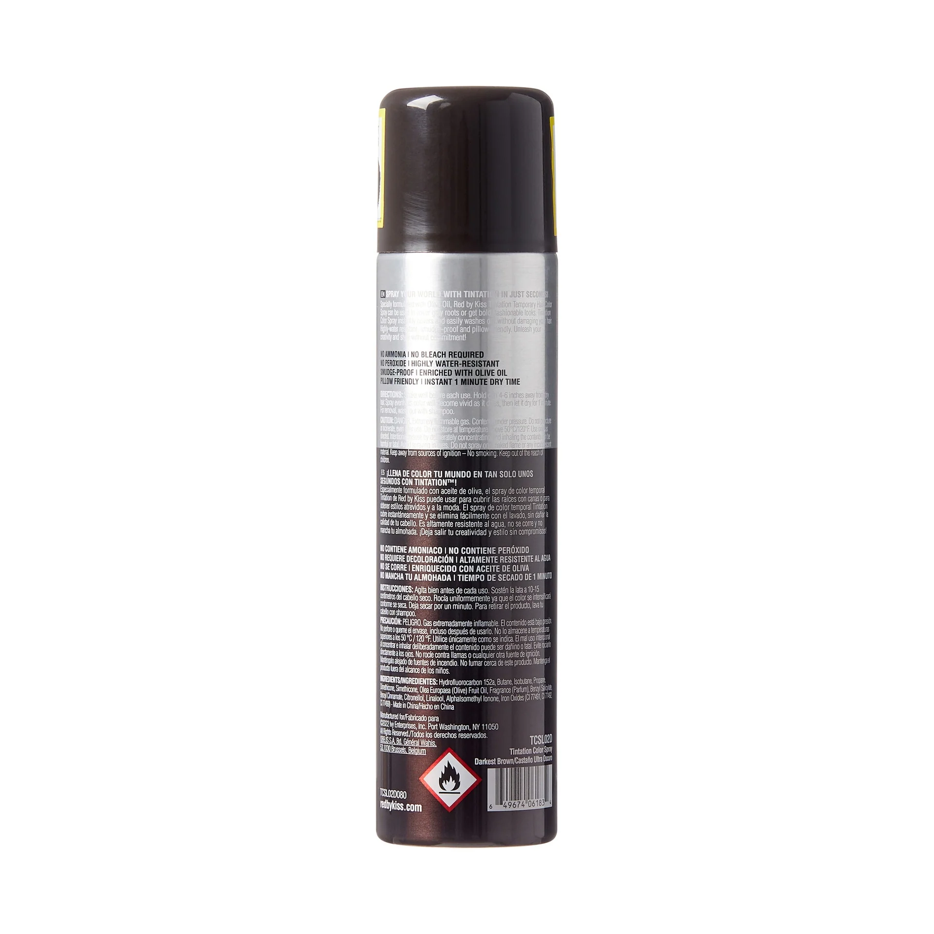RED by KISS Tintation Temporary Hair Color Root Touch Up Color Spray Large (6oz) - Image 18