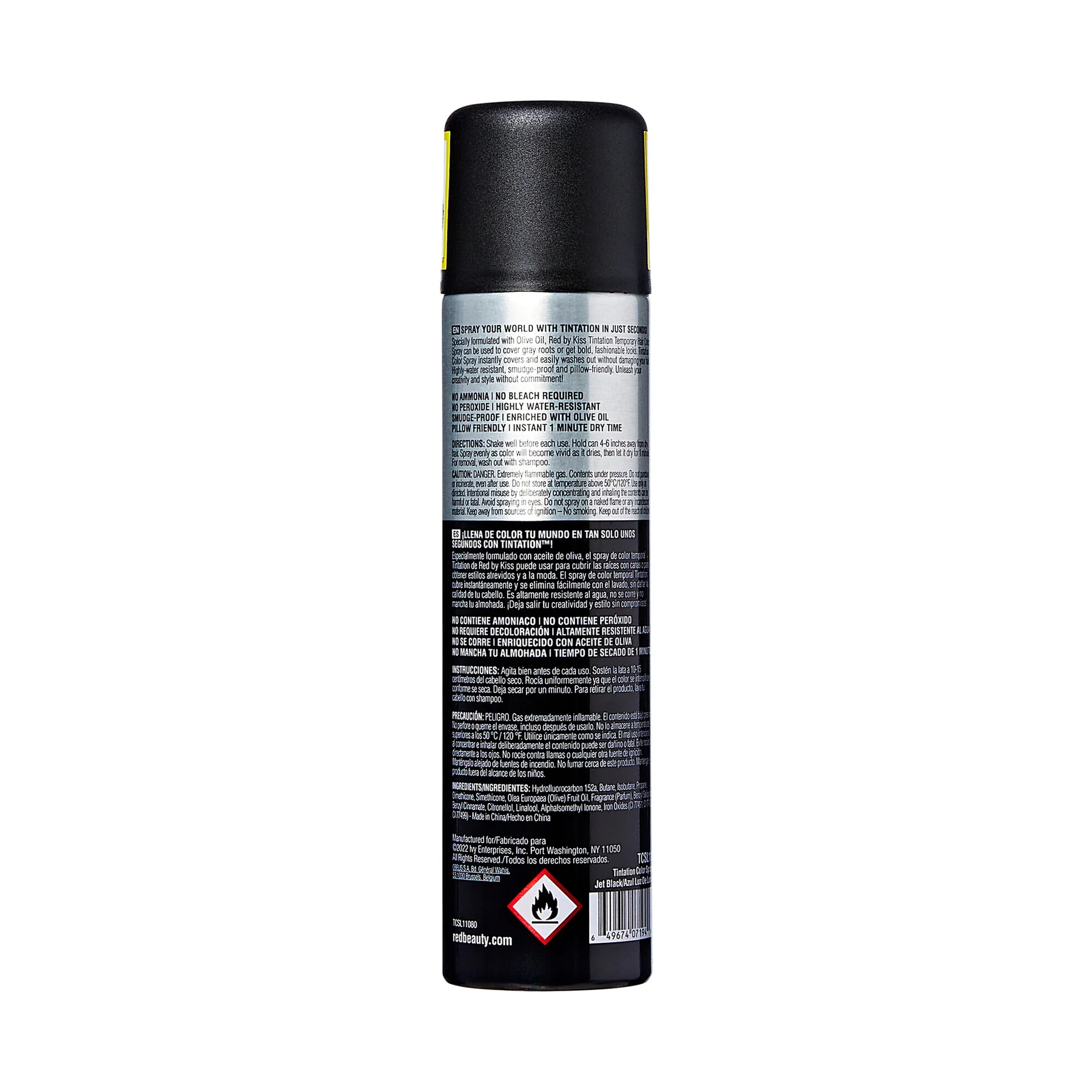 RED by KISS Tintation Temporary Hair Color Root Touch Up Color Spray Large (6oz) - Image 27