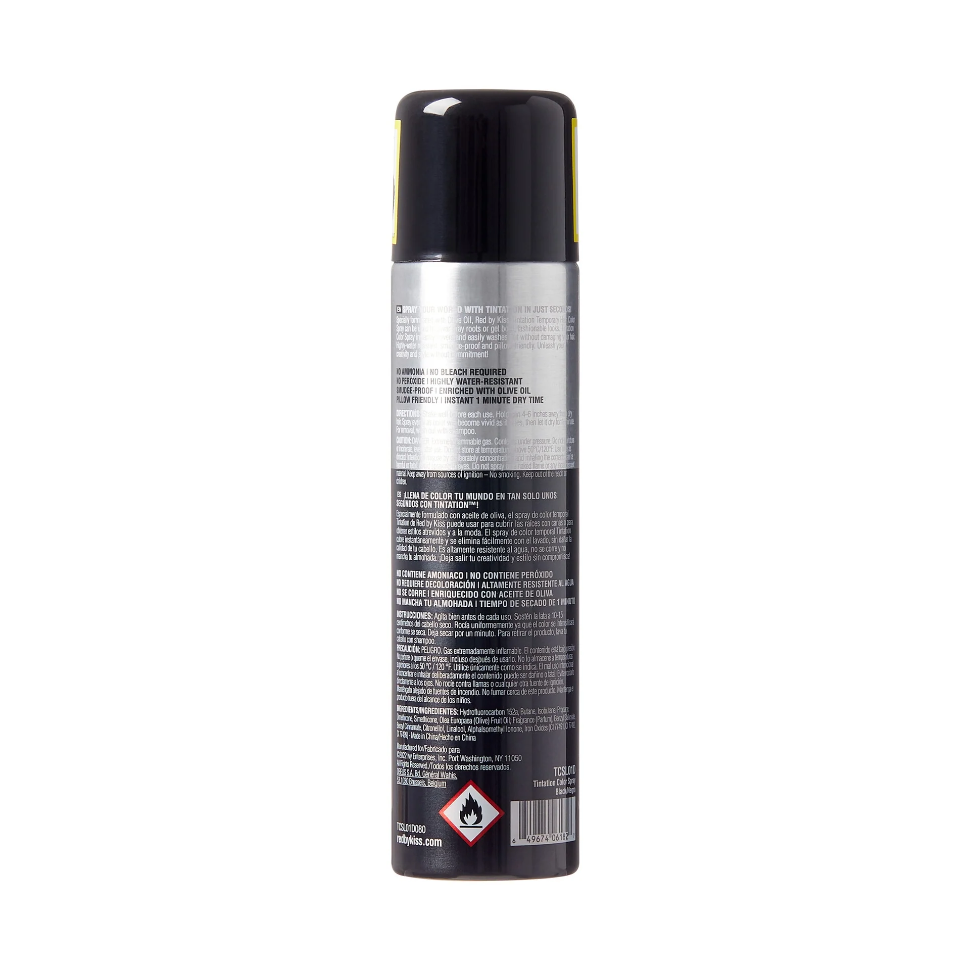 RED by KISS Tintation Temporary Hair Color Root Touch Up Color Spray Large (6oz) - Image 9