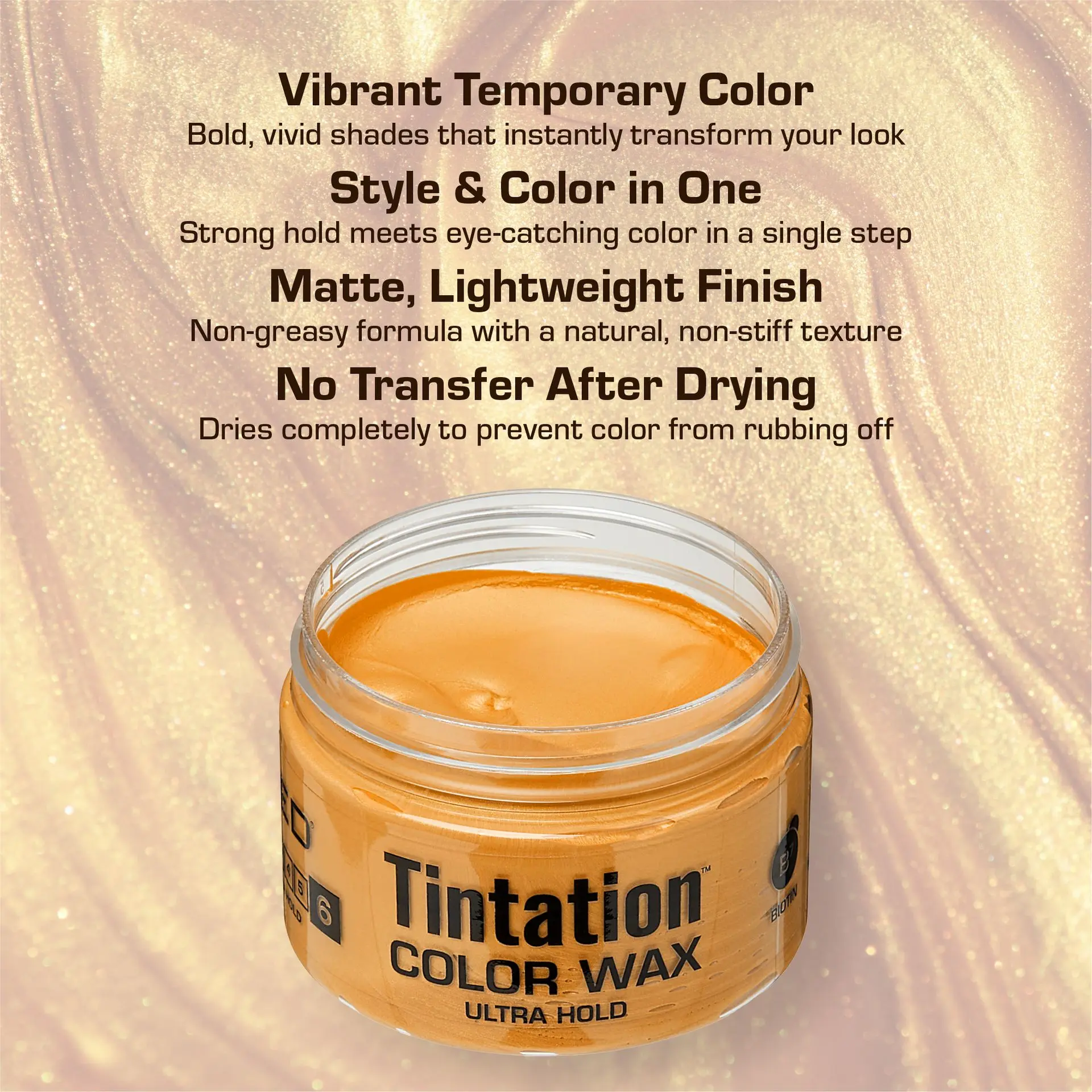RED by KISS Tintation Temporary Hair Color Wax – Vivid Instant Color - Image 14