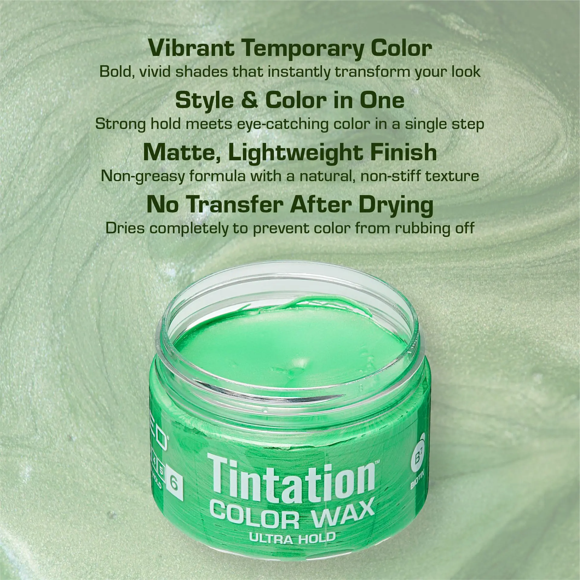 RED by KISS Tintation Temporary Hair Color Wax – Vivid Instant Color - Image 26