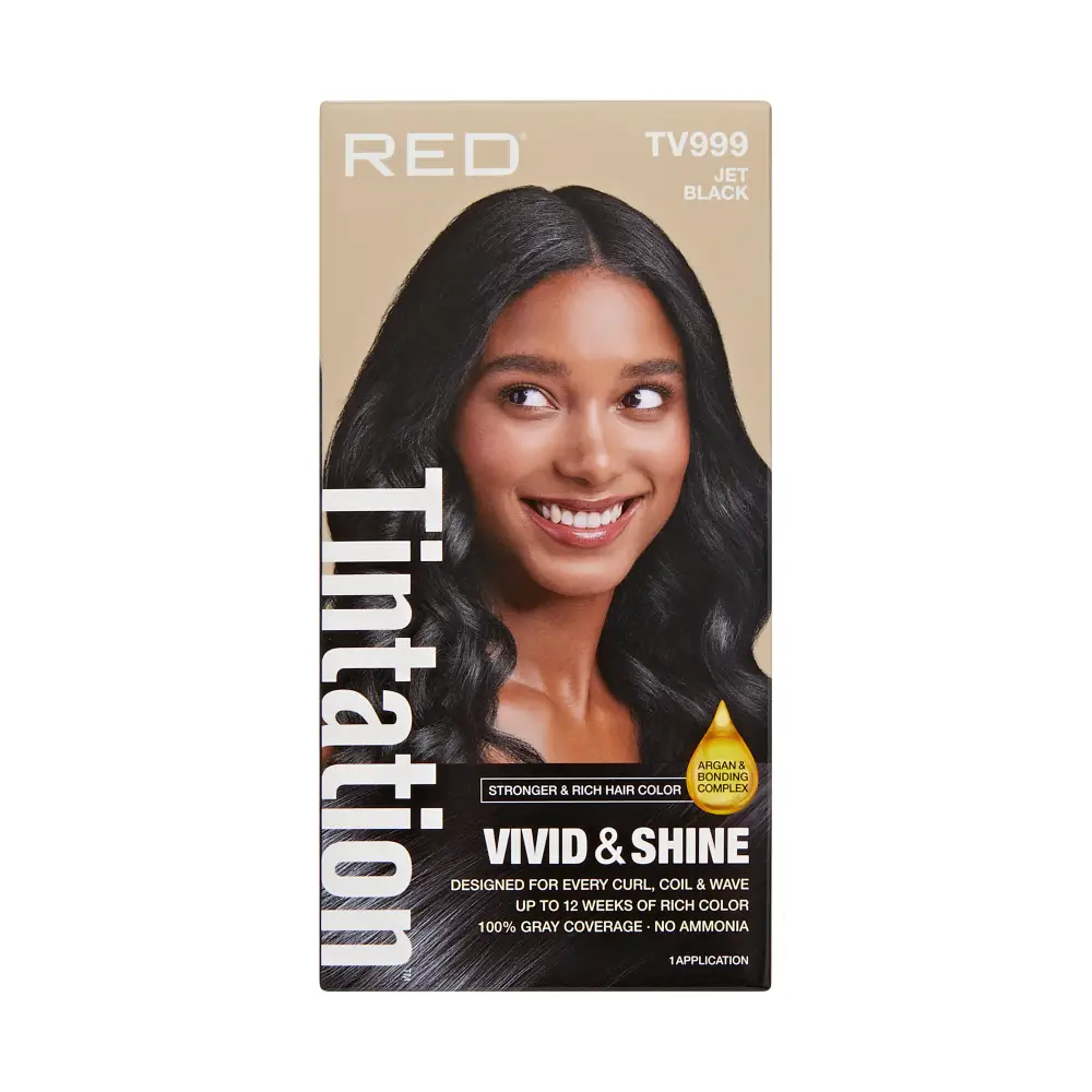 RED by KISS Tintation Vivid & Shine Permanent Hair Dye – Ammonia-Free, Curl-Safe, Long-Lasting Color - Image 109