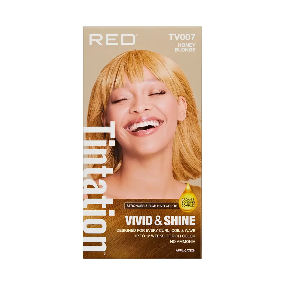 RED by KISS Tintation Vivid & Shine Permanent Hair Dye – Ammonia-Free, Curl-Safe, Long-Lasting Color - Image 13
