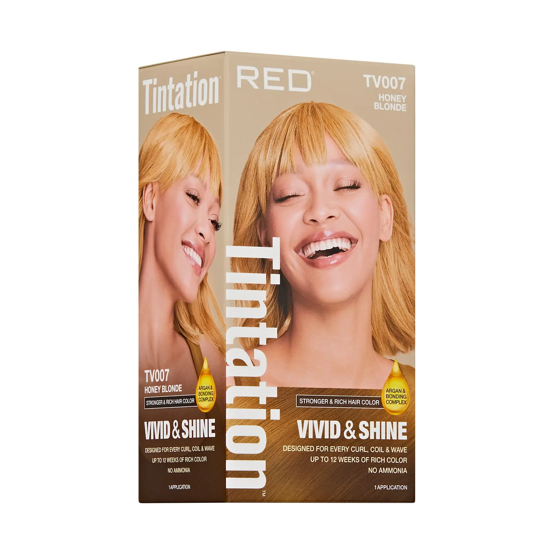 RED by KISS Tintation Vivid & Shine Permanent Hair Dye – Ammonia-Free, Curl-Safe, Long-Lasting Color - Image 22