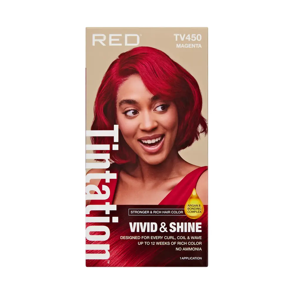 RED by KISS Tintation Vivid & Shine Permanent Hair Dye – Ammonia-Free, Curl-Safe, Long-Lasting Color - Image 37